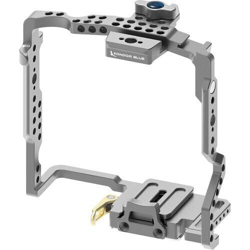 Kondor Blue Canon Arca R5/R6/R Battery Grip Cage (Without Top Handle) - Space Grey