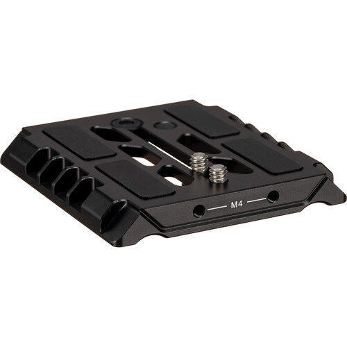 Kondor Blue LWS ARRI Bridge Plate - Riser Plate Only for RED V-Raptor - Black