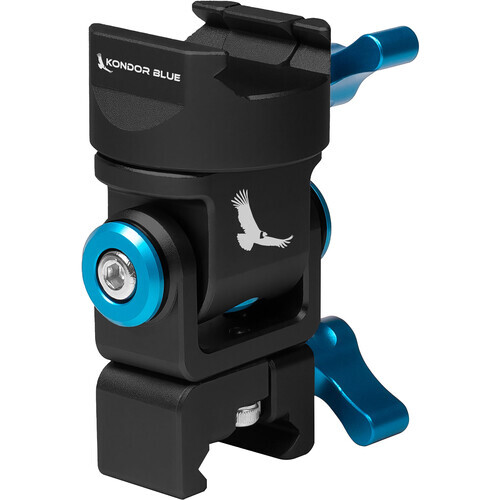 Kondor Blue NATO to NATO Swivel Tilt Monitor Mount (Pan/Tilt) - Black