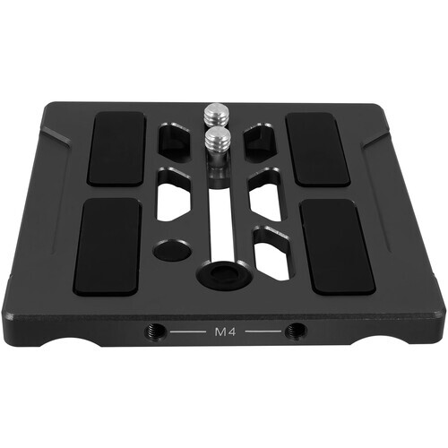 Kondor Blue LWS ARRI Bridge Plate - Riser Plate Only for C70/6K Pro/URSA Mini/FX6/Venice - Black