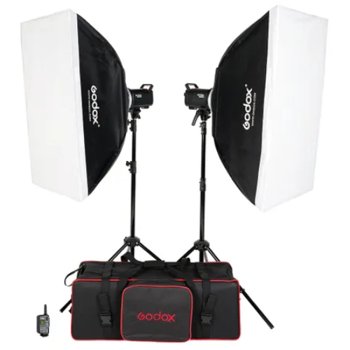 Godox MS 300-V 2 Head Octa Softbox & Stand Kit