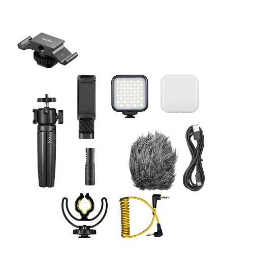 Godox Vlogging Kit Inc S/Phone Clip & TRRS Cable