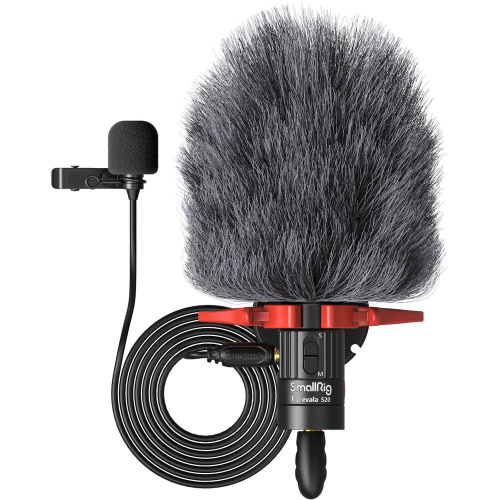 SmallRig Forevala S20 On-Camera Shotgun/Lavalier Microphone