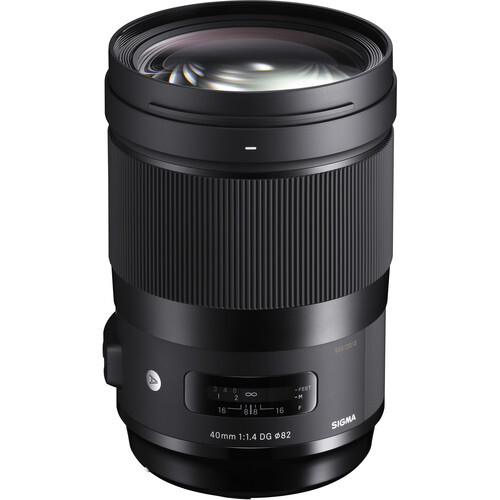 Sigma 40mm f/1.4 DG HSM Art Lens for Nikon