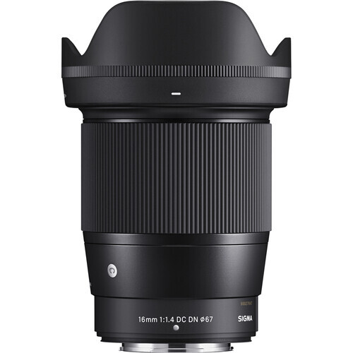 Sigma 16mm f/1.4 DC DN Contemporary Lens for Fujifilm X-Mount