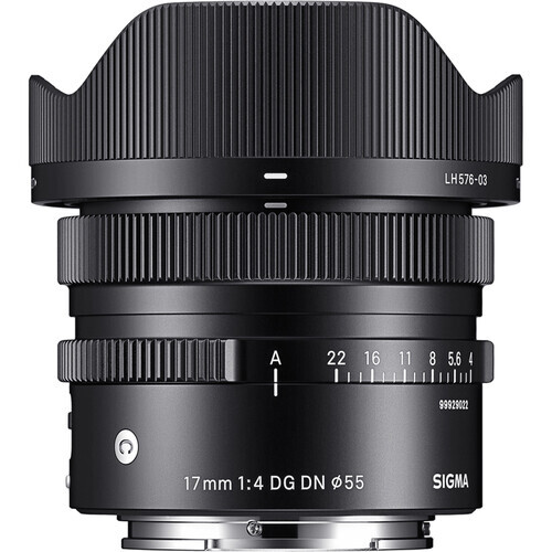 Sigma 17mm f/4 DG DN Contemporary Lens for Sony E-Mount