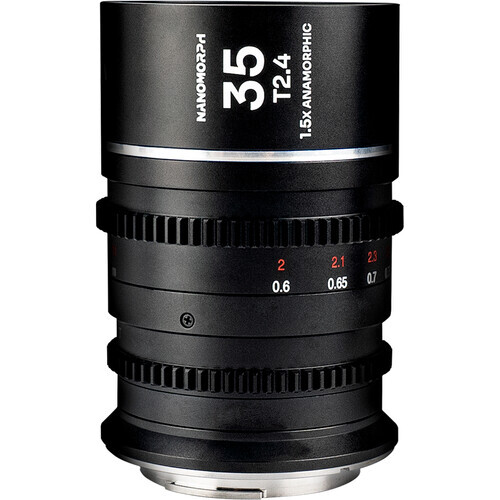 Laowa Nanomorph 35mm T2.4 1.5x S35 Anamorphic Lens - Fujifilm X - Silver Flare