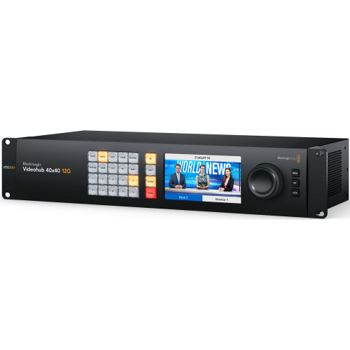 Blackmagic Design Videohub 40x40 12G Zero-Latency Video Router