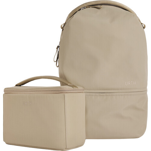 Urth Arkose 20L Backpack + Camera Insert (Beige)