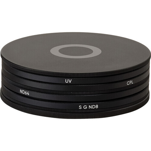 Urth 72mm UV, Circular Polarising (CPL), ND64, Soft Grad ND8 Lens Filter Kit (Plus+)