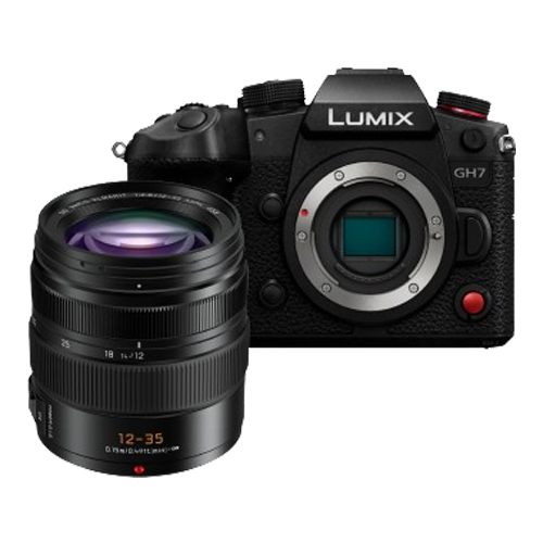 Panasonic Lumix GH7 Mirrorless Camera 12-35mm Leica Pro Kit