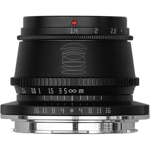 TTArtisan 35mm f/1.4 Lens for Nikon Z Mount - Black