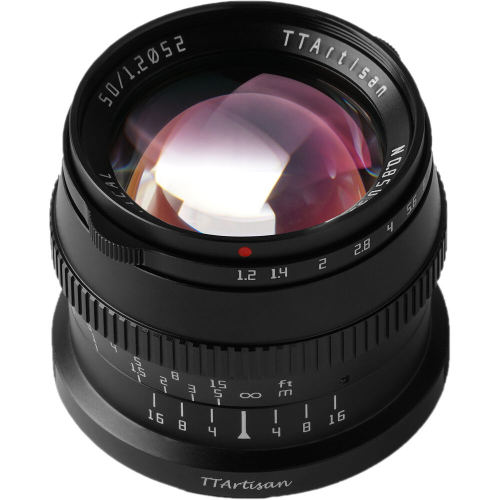 TTArtisan 50mm f/1.2 Lens for Canon RF Mount - Black