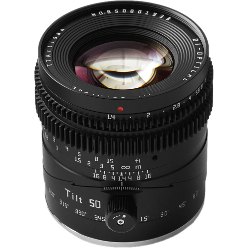 TTArtisan Tilt 50mm f/1.4 Lens for Canon RF Mount - Black