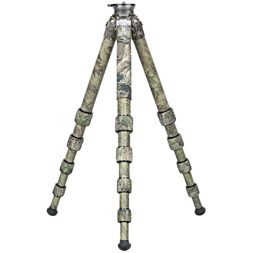 Leofoto LS-365CEX Ranger Levelling Base Series 5 Section Carbon Fibre Tripod - Camouflage