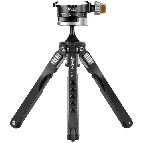 Leofoto MT-03 Table Top 2 Section Tripod with MBC-20 Inverted Ball Head