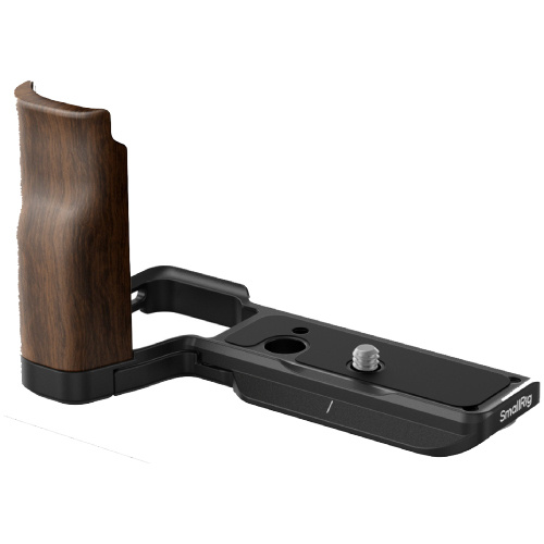 SmallRig L-Shape Mount Plate with Wooden Handle for Sony ZV-E10 II 4864