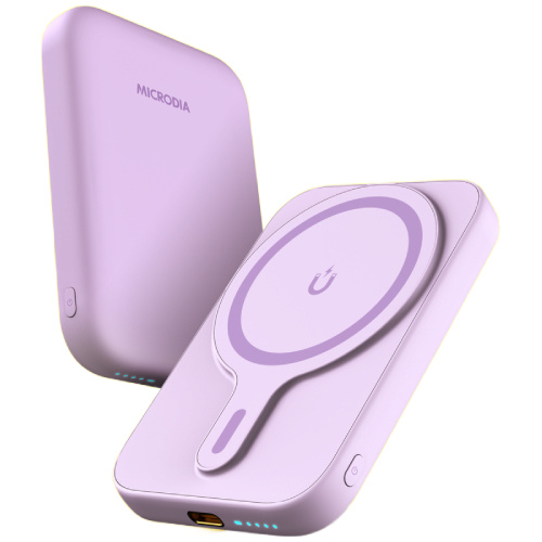 Microdia SnapPower Anchor 35W (15W + 20W) Magnetic Power Bank 10,000mAh - Purple