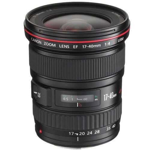 Canon EF 17-40mm f/4L USM Lens