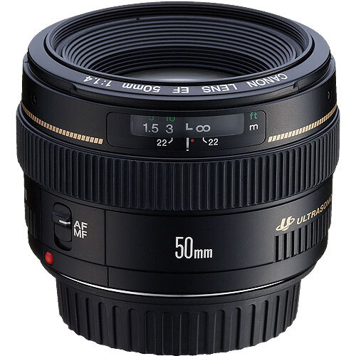 Canon EF 50mm f/1.4 USM Lens